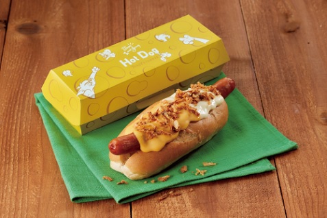 「トムとジェリー ホットドッグ チーズ＆チーズメルト」