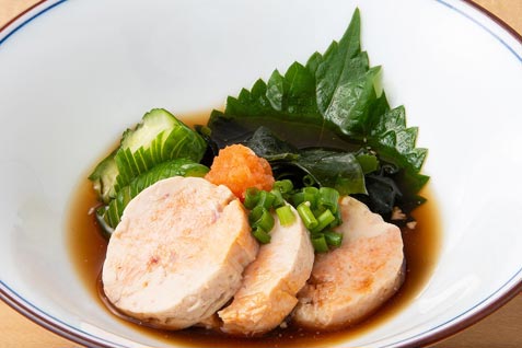『庄や 赤坂店』の「あん肝ぽん酢」