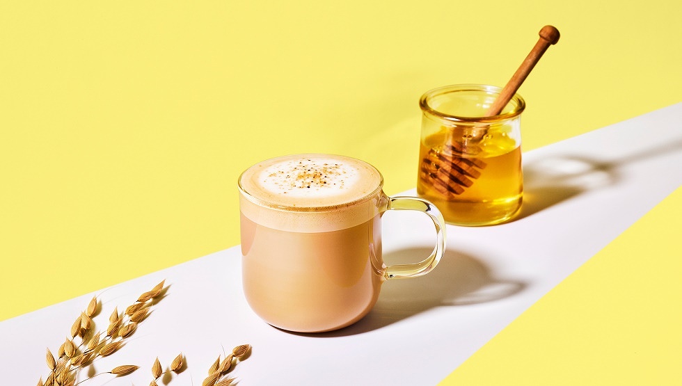 スタバ「ハニー オーツミルク ラテ」