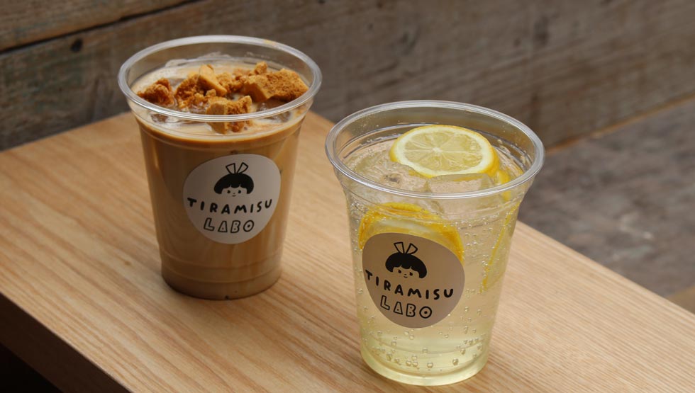 フォトジェニックな食べ歩きスイーツ！ 飲めるティラミス!? 『ティラミスラボ』誕生！