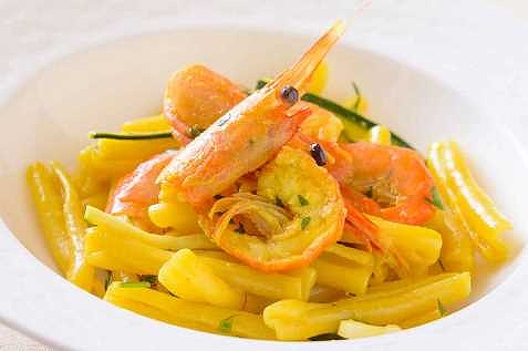 『PESCHERIA La Luna Rossa』のパスタ