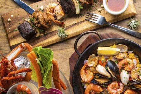 『KING OF THE PIRATES』の「スタンダードBBQコース」のイメージ