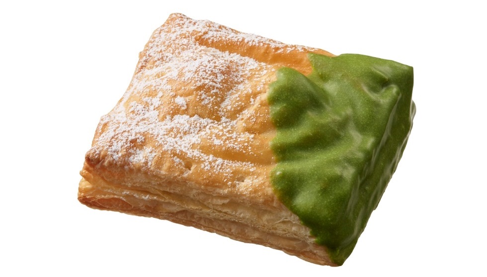 「宇治抹茶チョコあずき白玉パイ」