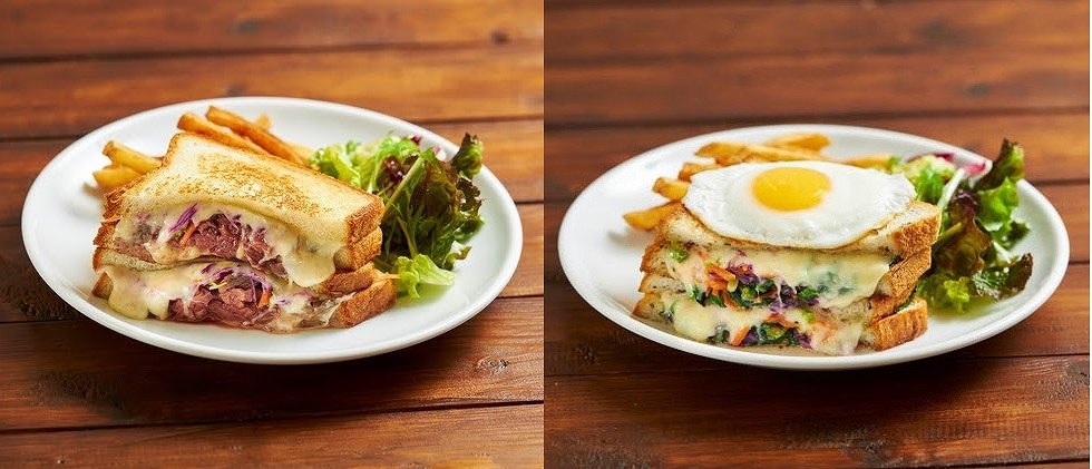 「スモークビーフメルトサンド」【egg 東京】