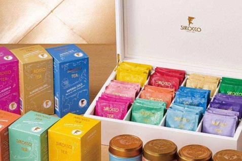 『HARMONY（ハーモニー）』で提供する高級紅茶の老舗ブランド『SIROCCO』