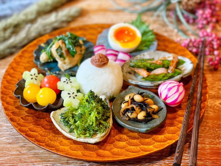 西洋野菜×和食で和ンプレートランチ