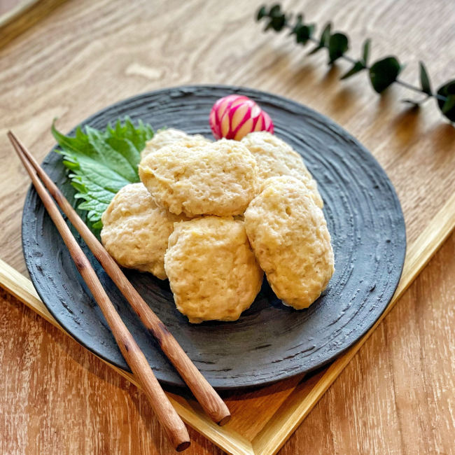 「レンジで作る簡単豆腐ハンバーグ」のレシピ