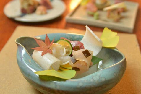 『日本料理 斗南』の「お昼のミニ懐石」