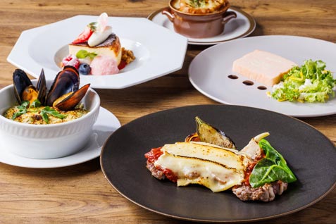 『All Day Dining 紗灯』の「プリフィックスランチ」