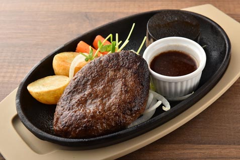 『焼肉 いのうえ 立川店』の「和牛ハンバーグ」