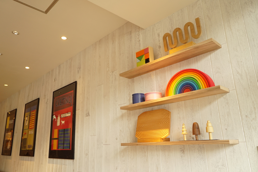 「MM Market & Café(エムエム マーケットアンドカフェ)」の店内