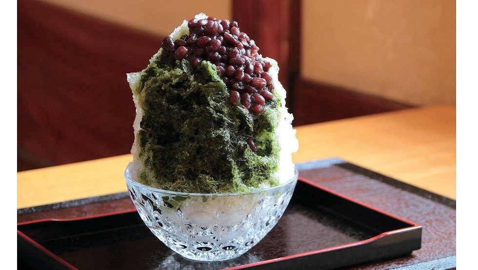 「くず餅乳酸菌®入りかき氷　宇治金時」