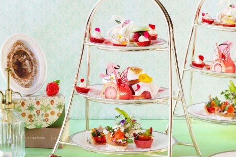 「Blooming Strawberry Afternoon Tea」