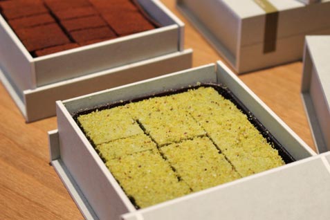 『TOFFEEtokyo（トフィー トウキョウ）』の「アイス豆腐チョコ」