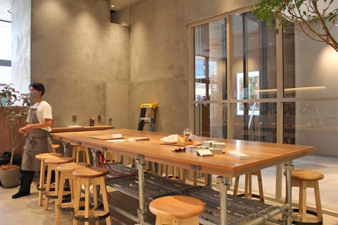 『TOFFEEtokyo（トフィー トウキョウ）』の店内