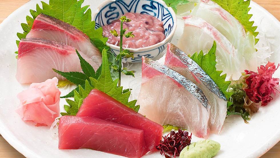 刺身盛り合わせ