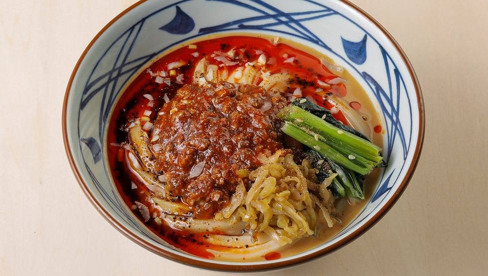 『丸亀製麺』「シビ辛麻辣（マーラー）担々うどん」