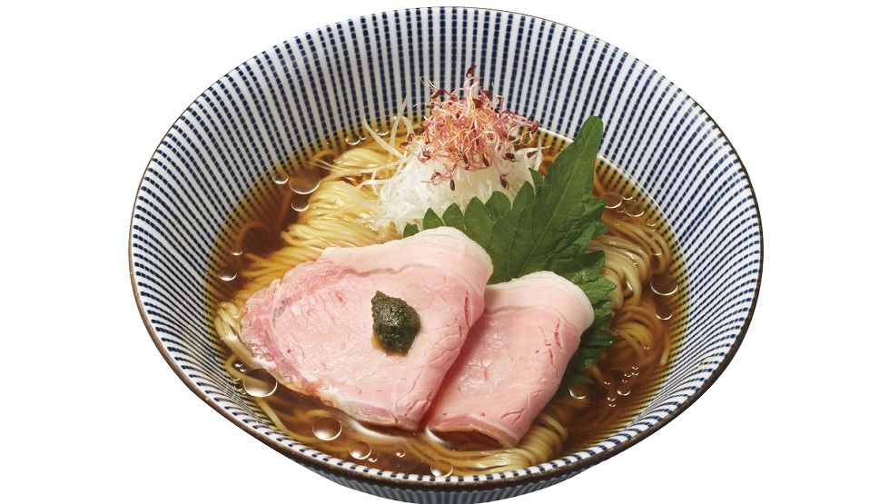 「焼きあごの冷しとろみそば」