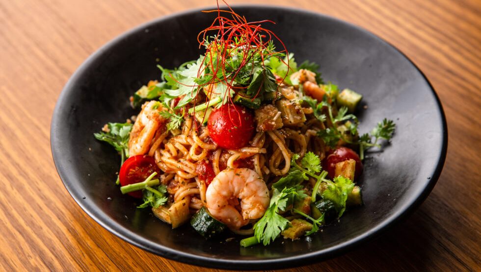 「トムヤム冷麺」