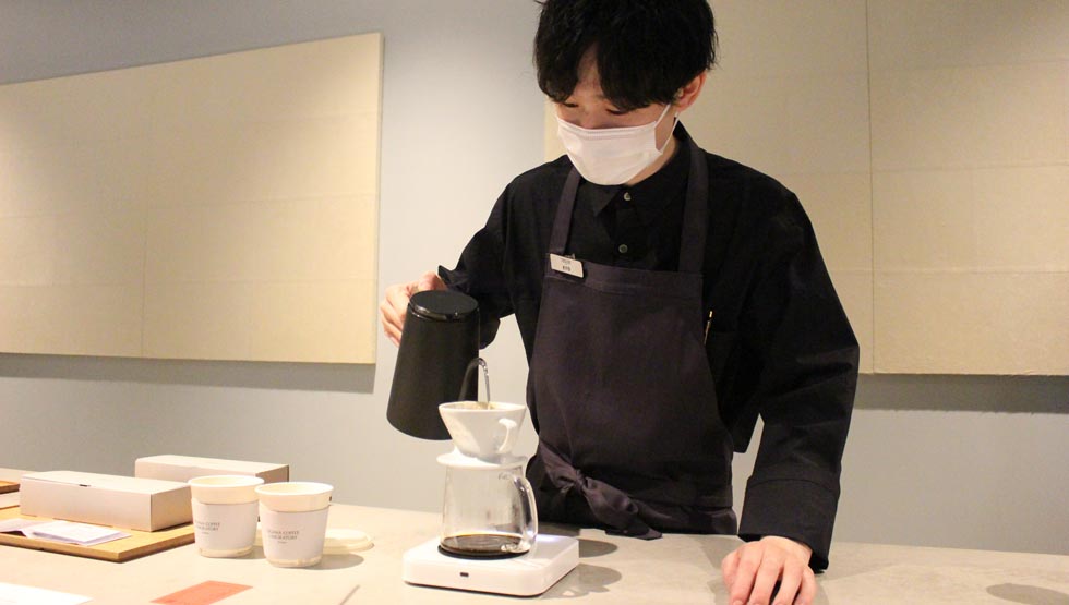 『OGAWA COFFEE LABORATORY』のバリスタ