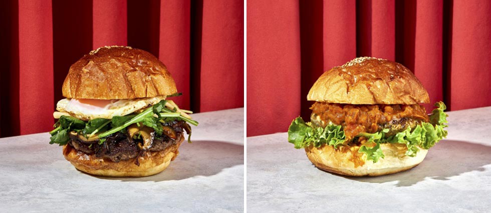 『MERCER BURGER』のバーガーメニュー