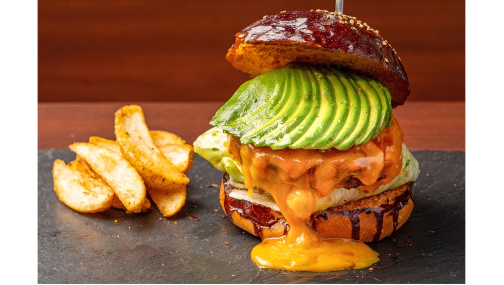 『Luxe Burgers ＆ Sunny`s Table（リュクスバーガーズ & サニーズテーブル）』のラムバーガー