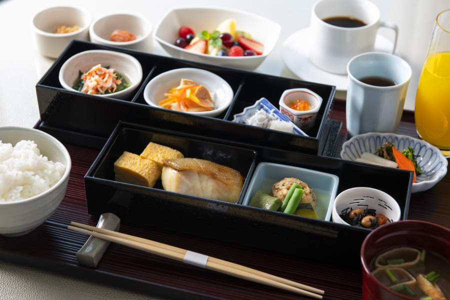 オールデイダイニング「グランド キッチン」パレスホテル東京の和朝食