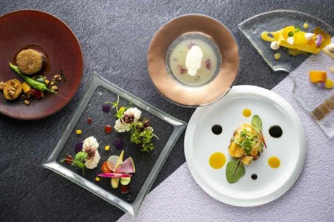 「LE UN 鮒鶴京都鴨川リゾート」の料理例