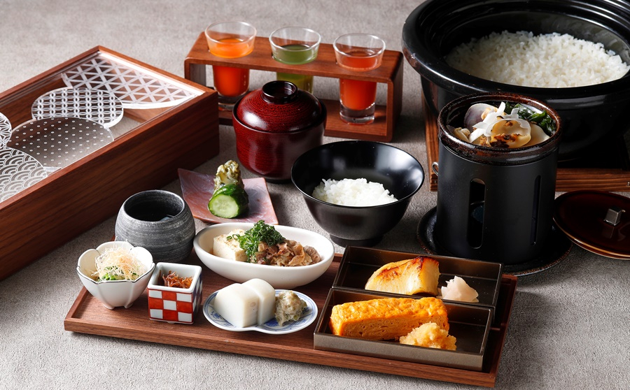 日本料理「濱」、「IN THE ROOM」の和朝食