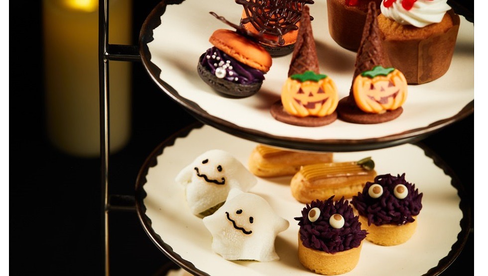 「ハロウィンアフタヌーンティー」スイーツ