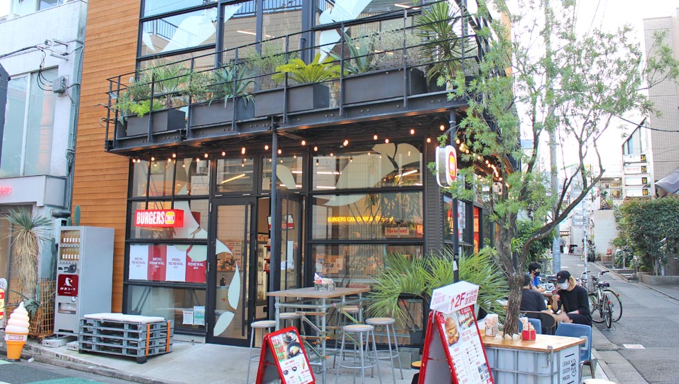 『BURGERS TOKYO（バーガーズ トーキョー）』の外観