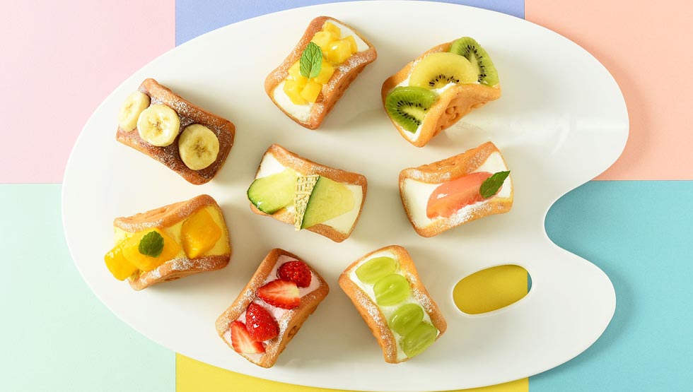『Waffle Palette(ワッフルパレット)』の「ワッフル」