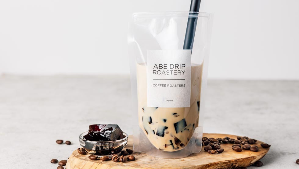 『ABE DRIP ROASTERY』の「クラッシュゼリーラテ」