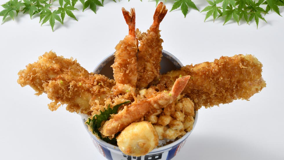 『羽田市場食堂 サンシャイン60通り店』の「羽田市場特上天丼」