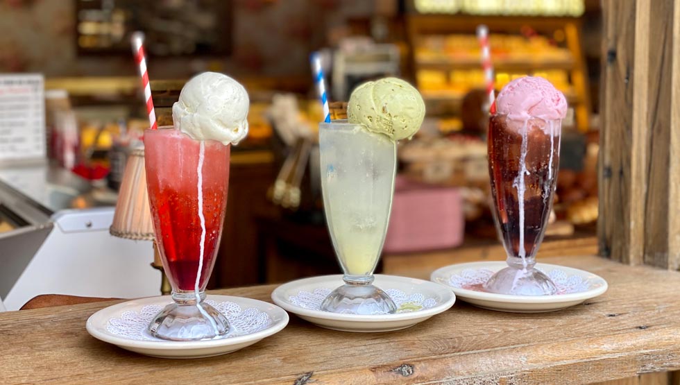 『GOOD TOWN ICE CREAM』の「ソーダファウンテン」