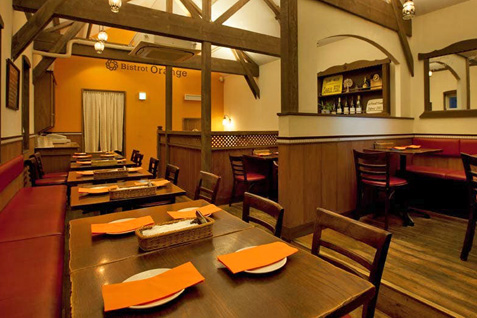 「Bistrot Orange」店内イメージ