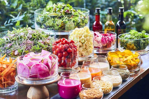 「The Kitchen Salvatore Cuomo GINZA」のランチビュッフェ