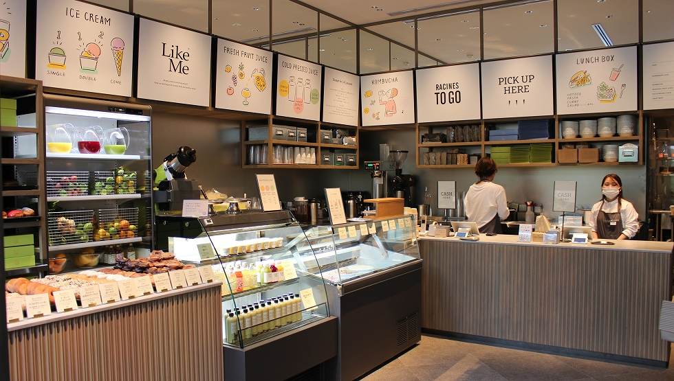 『RACINES DONUT&ICE CREAM』店内