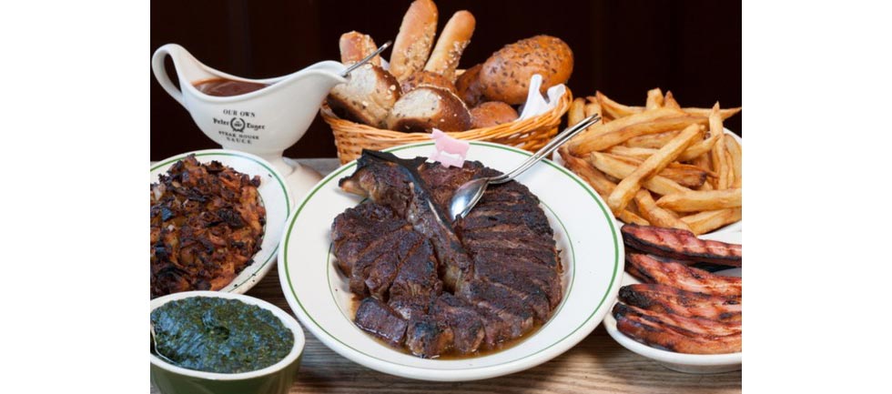 『Peter Luger Steak House Tokyo（ピーター・ルーガー・ステーキハウス 東京）』のメニュー