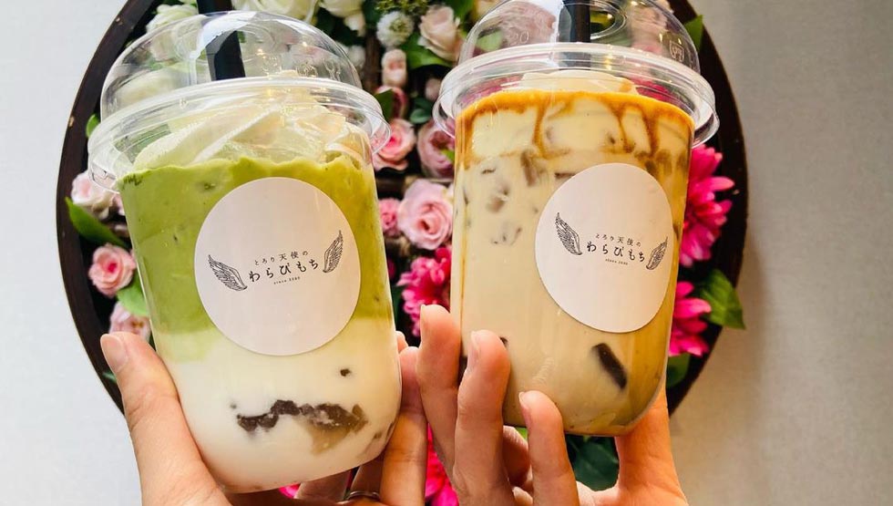 『とろり天使のわらびもちカフェ 渋谷本店』の「飲むわらびもち」