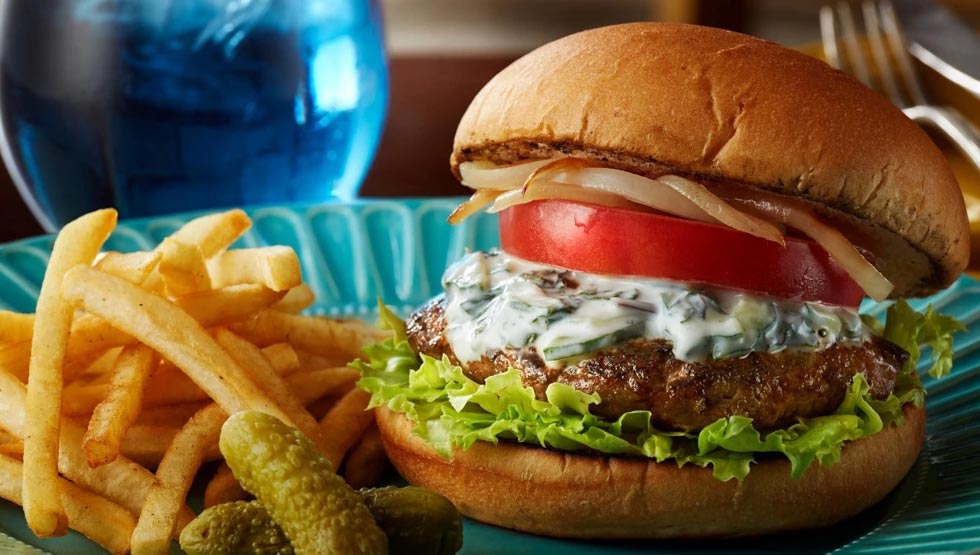 『くじら BURGER』のメニュー