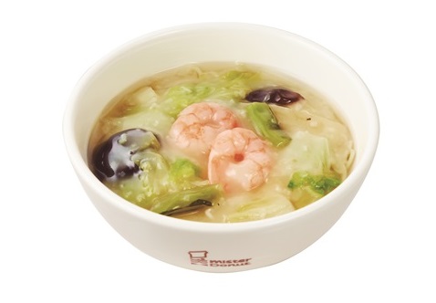 「海老野菜そば」