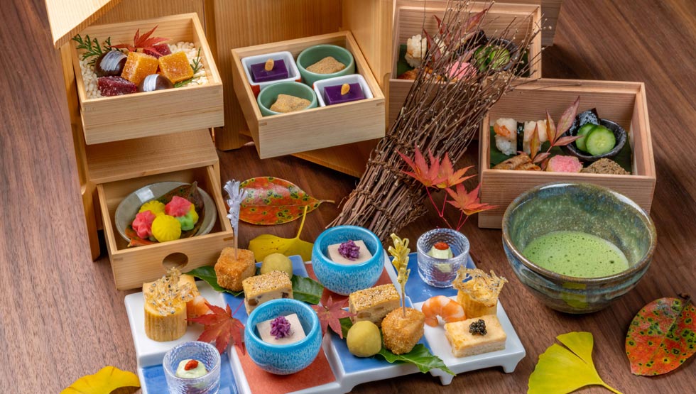 『Japanese Cuisine 桜丘（さくらがおか）』のアフタヌーンティー