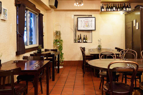 「brasserie TOURS」の店内