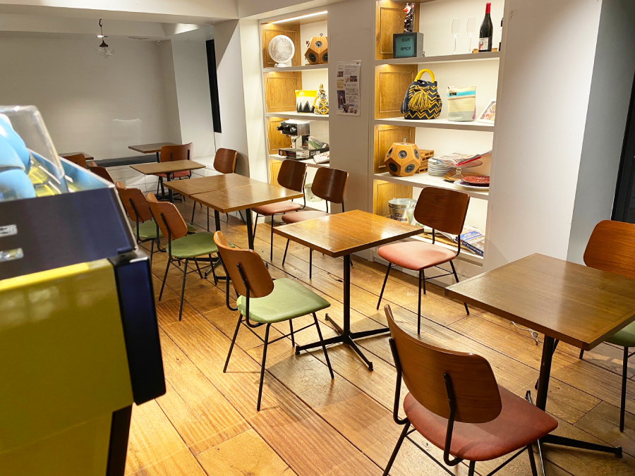 「d'une rarete(デュヌラルテ)」の店内