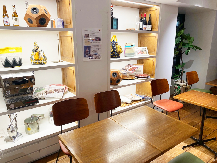 「d'une rarete(デュヌラルテ)」の店内
