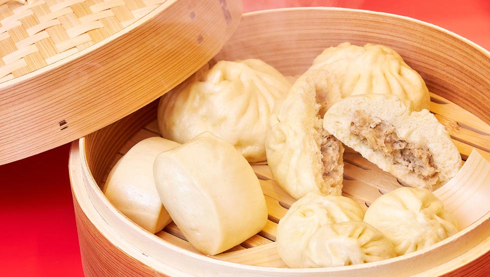 『羅家 東京豚饅』の「豚饅」
