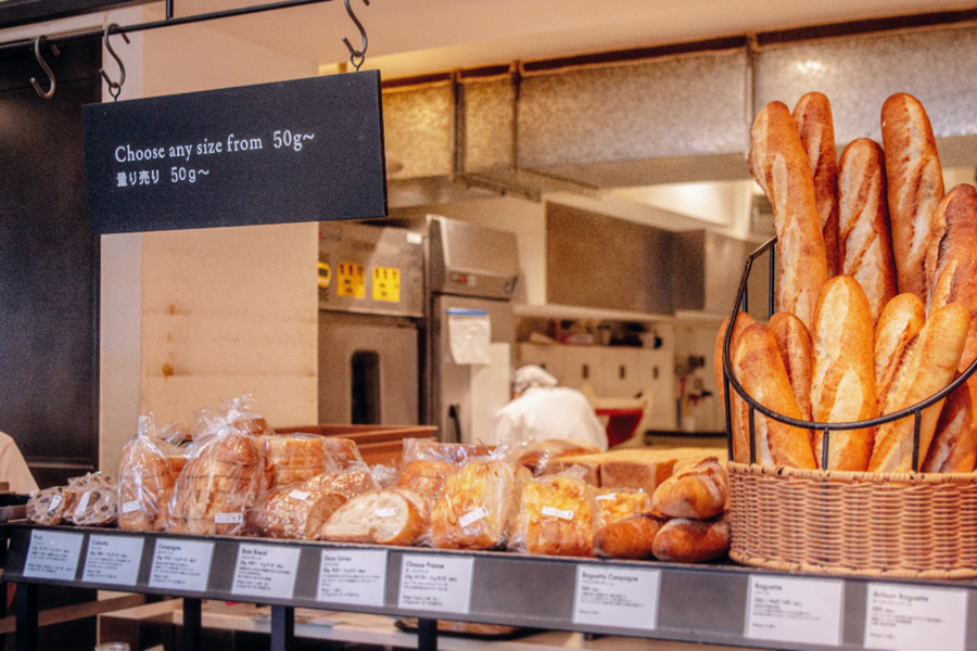 「breadworks 天王洲」のパン