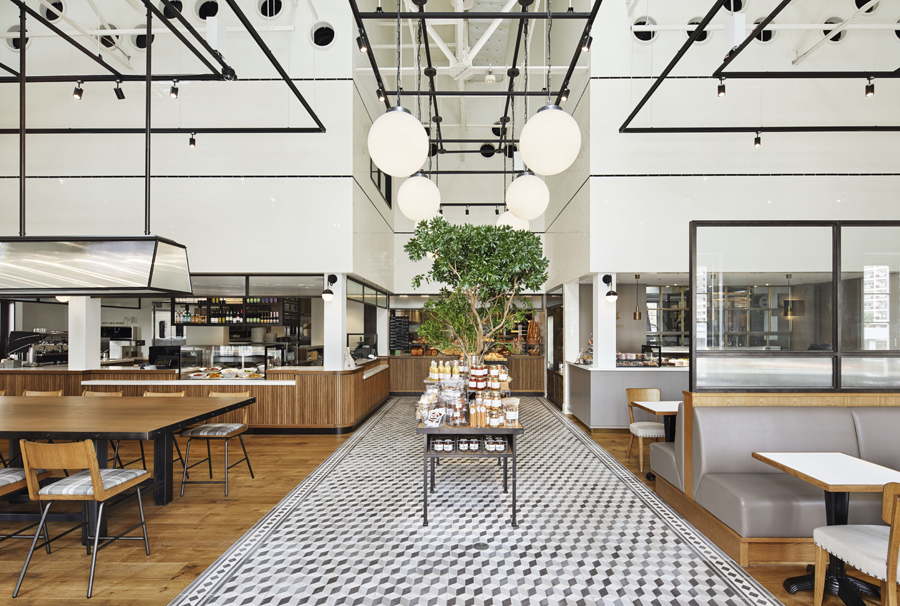 「breadworks 天王洲」の店内