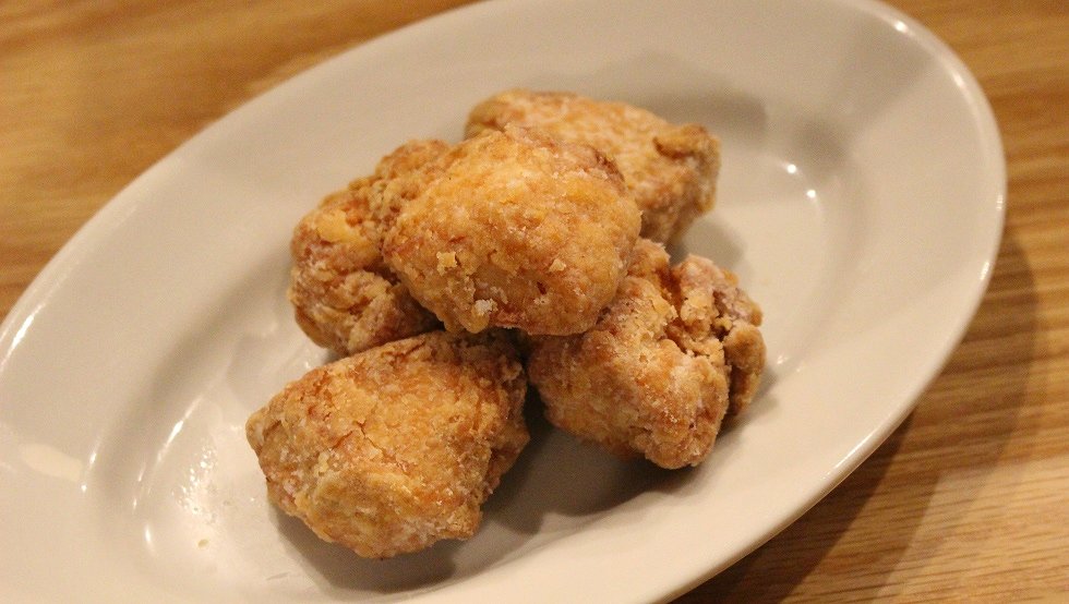 「豆腐麹の唐揚げ」